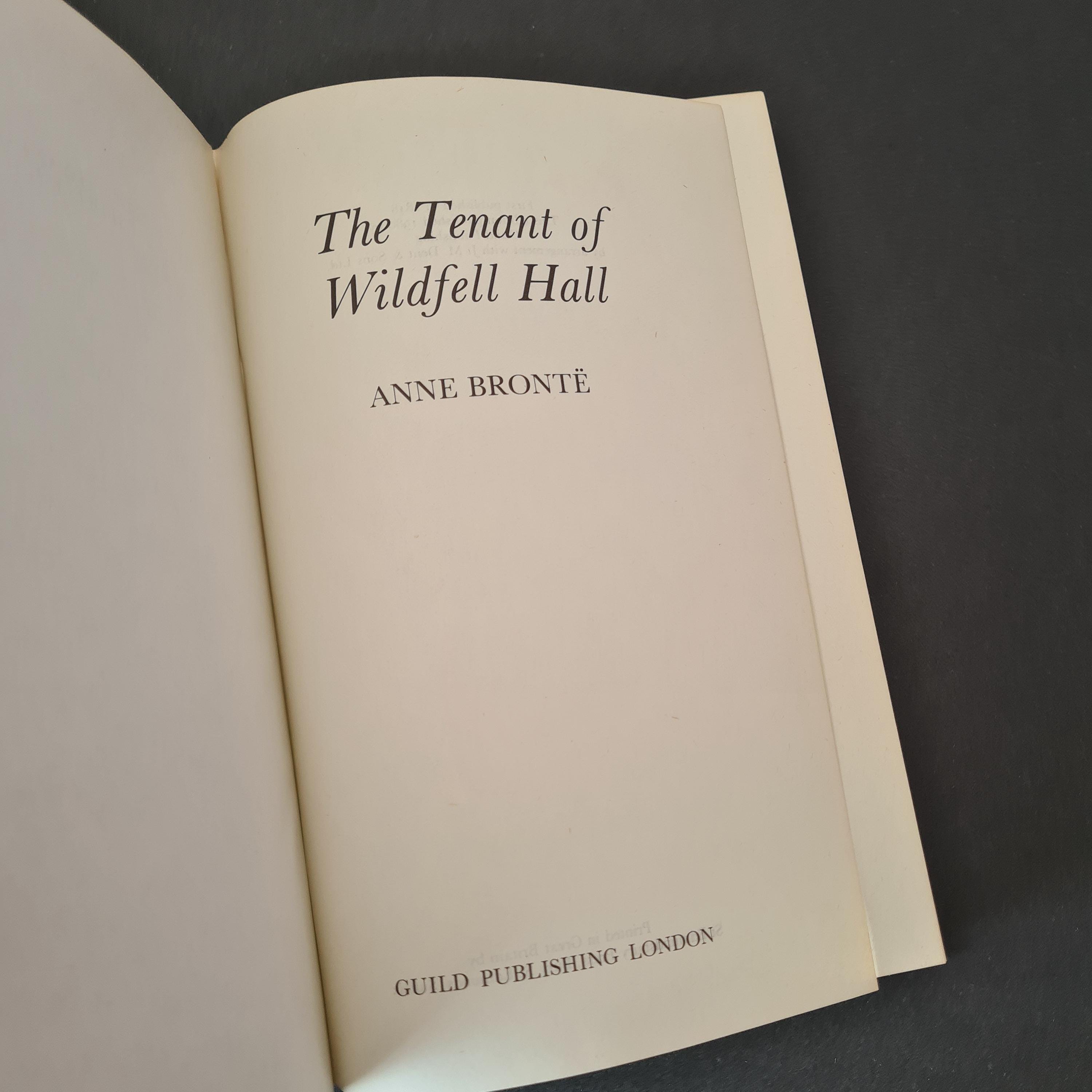 アン・ブロンテ著『ワイルドフェル・ホールの住人』、ギルド出版による