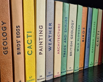 Vintage Observer Books Perfect for Colourful Bookshelf Display, Collectable Observer Books Choose Your Title