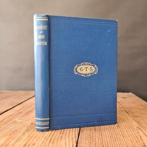 Rubaiyat of Omar Khayyam Antique Poetry Book, Published by Macmillan and Co 1900, Antique Poetry Book