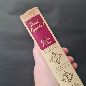 David Copperfield by Charles Dickens, Published by Thomas Nelson Circa. 1950s/1960s, Vintage Decorative Charles Dickens Book