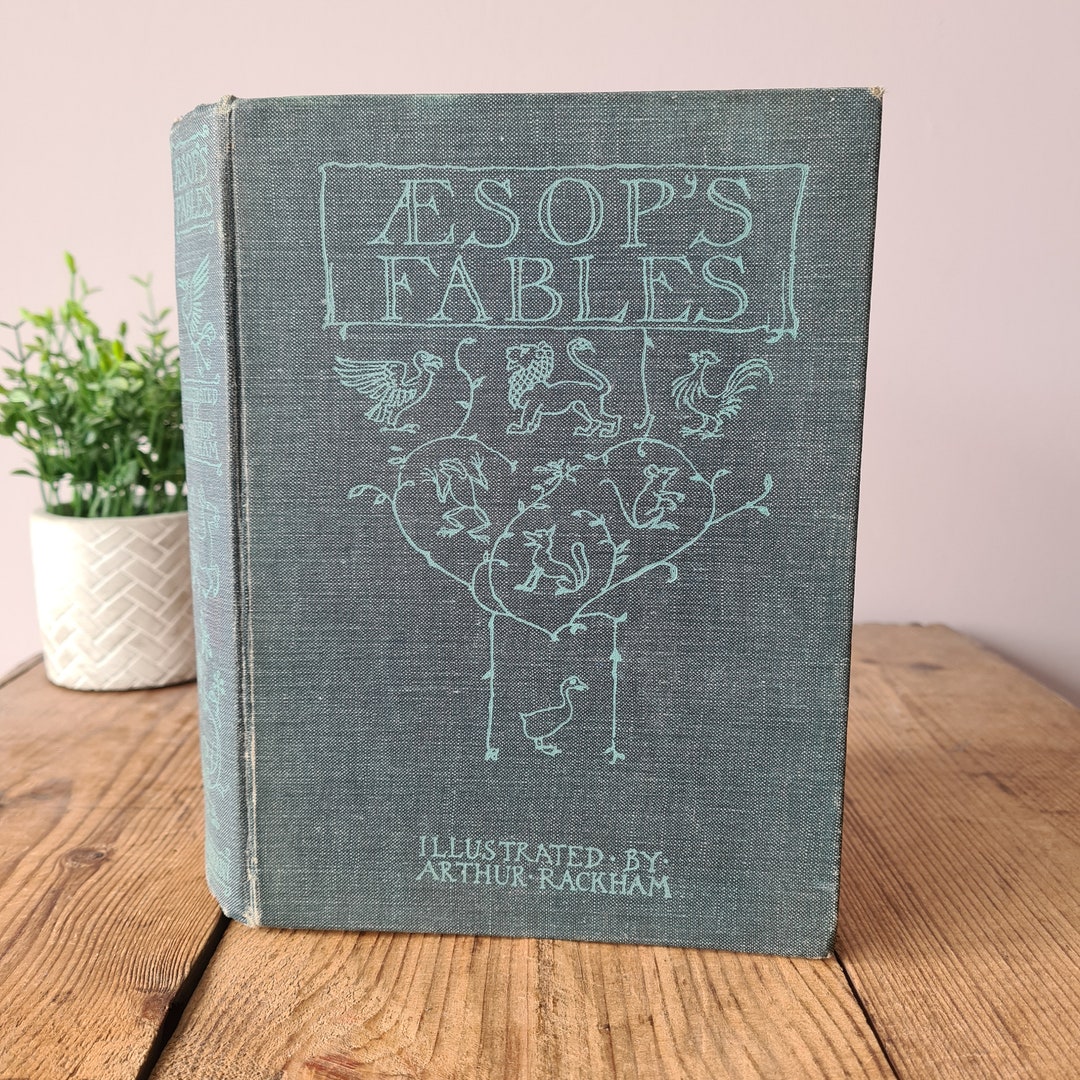 Aesop's Fables With Illustrations by Arthur Rackham, Vintage 1929 ...