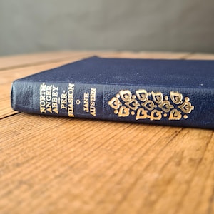 Northanger Abbey & Persuasion by Jane Austen, Vintage Faux Leather Edition Published by Collins 1971, Jane Austen Hardback Book
