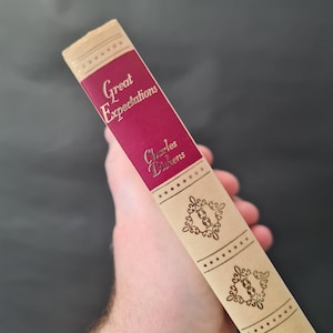 Great Expectations by Charles Dickens, Published by Thomas Nelson Circa. 1950s/1960s, Vintage Decorative Great Expectations Book