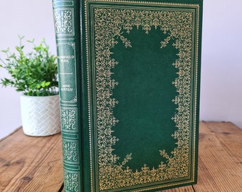 Mansfield Park von Jane Austen, Vintage Jane Austen Buch mit dekorativem Kunstleder Einband von Gildenverlag