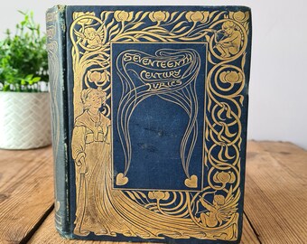 Paroles du XVIIe siècle éditées par George Saintsbury, livre de poésie décorative antique