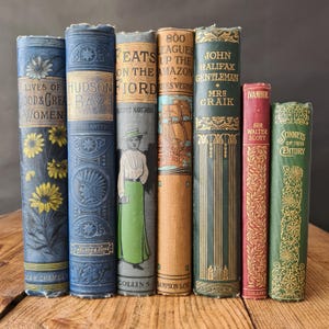 Rehome ein antikes Buch, bauen Sie Ihr Bücherregal durch Rehoming ein gut geliebtes Vintage Buch, das perfekte Geschenk für Buchliebhaber, Cottagecore Bücher