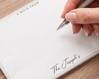 Simple Sticky Notes with Custom Name Post-it® Note Pads with Minimal Design A Note From Memo Pad for Office Notepad Professional Doctor