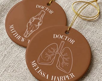 Medical Resident Custom Ornament Surgical Fellow Graduation Gift New Orthopedic Resident Keepsake Pulmonary Specialist Ornament Cardiac MD