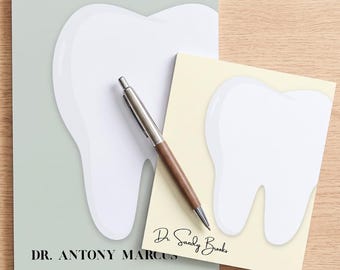 Custom Gift for Dental Office Notepad for Dentist Christmas Gift for Hygienist Stationery Set for Dental Assistant Gift Idea for Dental Team