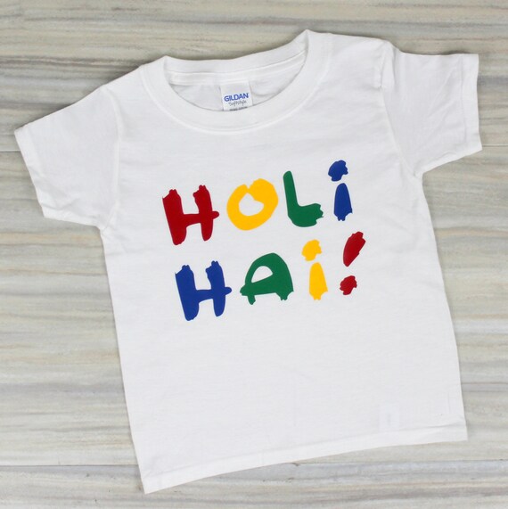 holi tshirts for baby