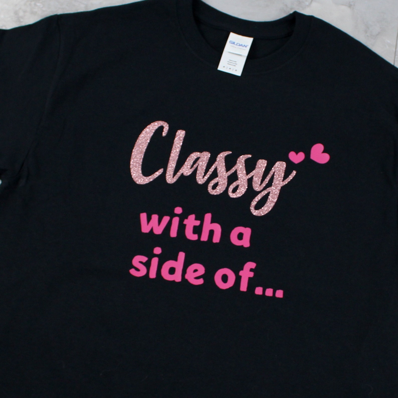 Classy With A Side Of Sassy Sassy Shirts Funny Mom and | Etsy