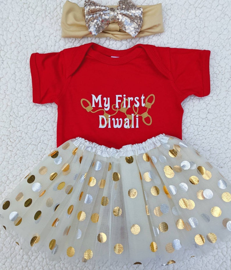First Diwali Bodysuit First Diwali Baby Diwali Baby Outfit Etsy