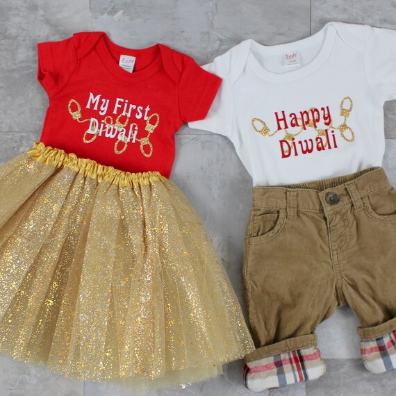 baby diwali dress