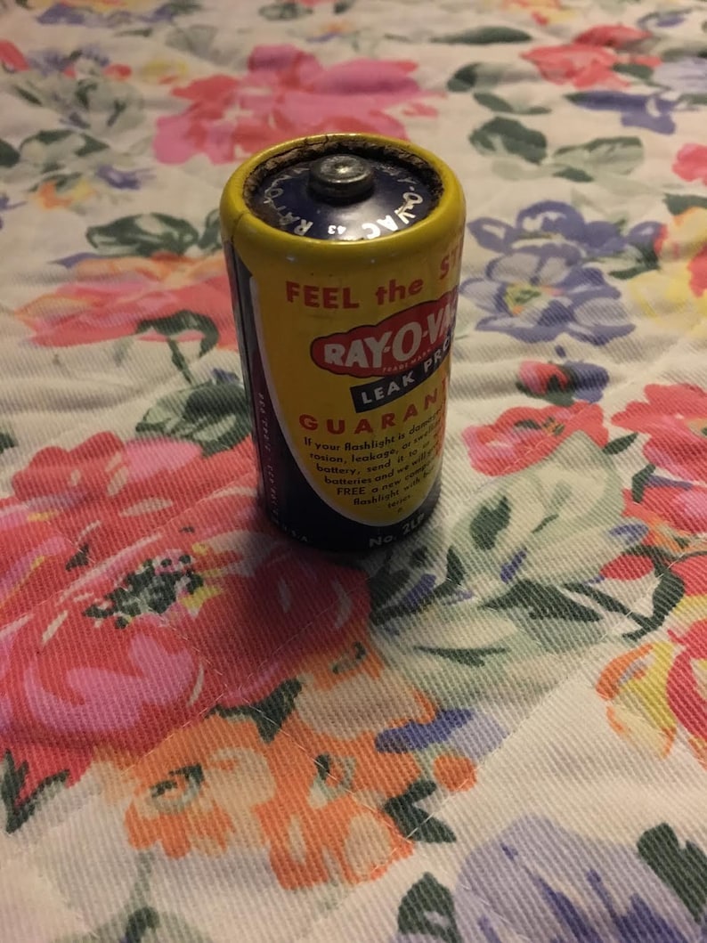 Ray-O-Vac C-Cell Battery 1950/'s