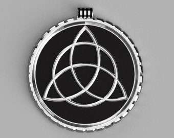 Celtic Trinity Love Knot Charm Pendant 3D STL Medallion File | Instant Digital Download | For Cosplay Costume Prop or Gift