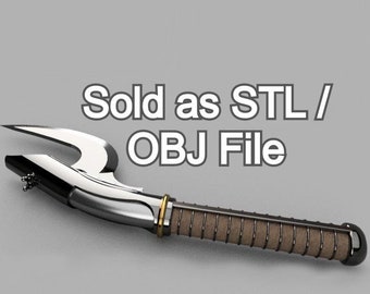 Interrogator Lightsaber Shell 3D Model STL File | Great Kids STEM project!  Costume or cosplay prop | Instant Digital Download