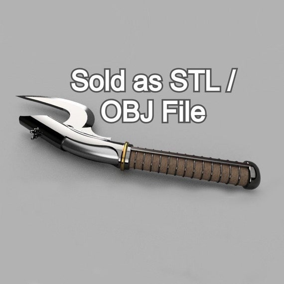 Interrogator Lightsaber Shell 3D Model STL File | Great Kids STEM project!  Costume or cosplay prop | Instant Digital Download