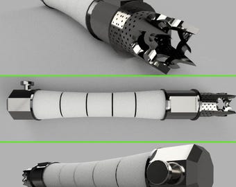 Saber of the Whills 3D Print Lightsaber Hilt STL Model | KIDS STEM project, Costume Cosplay Prop Lightsaber Shell Instant Digital Download