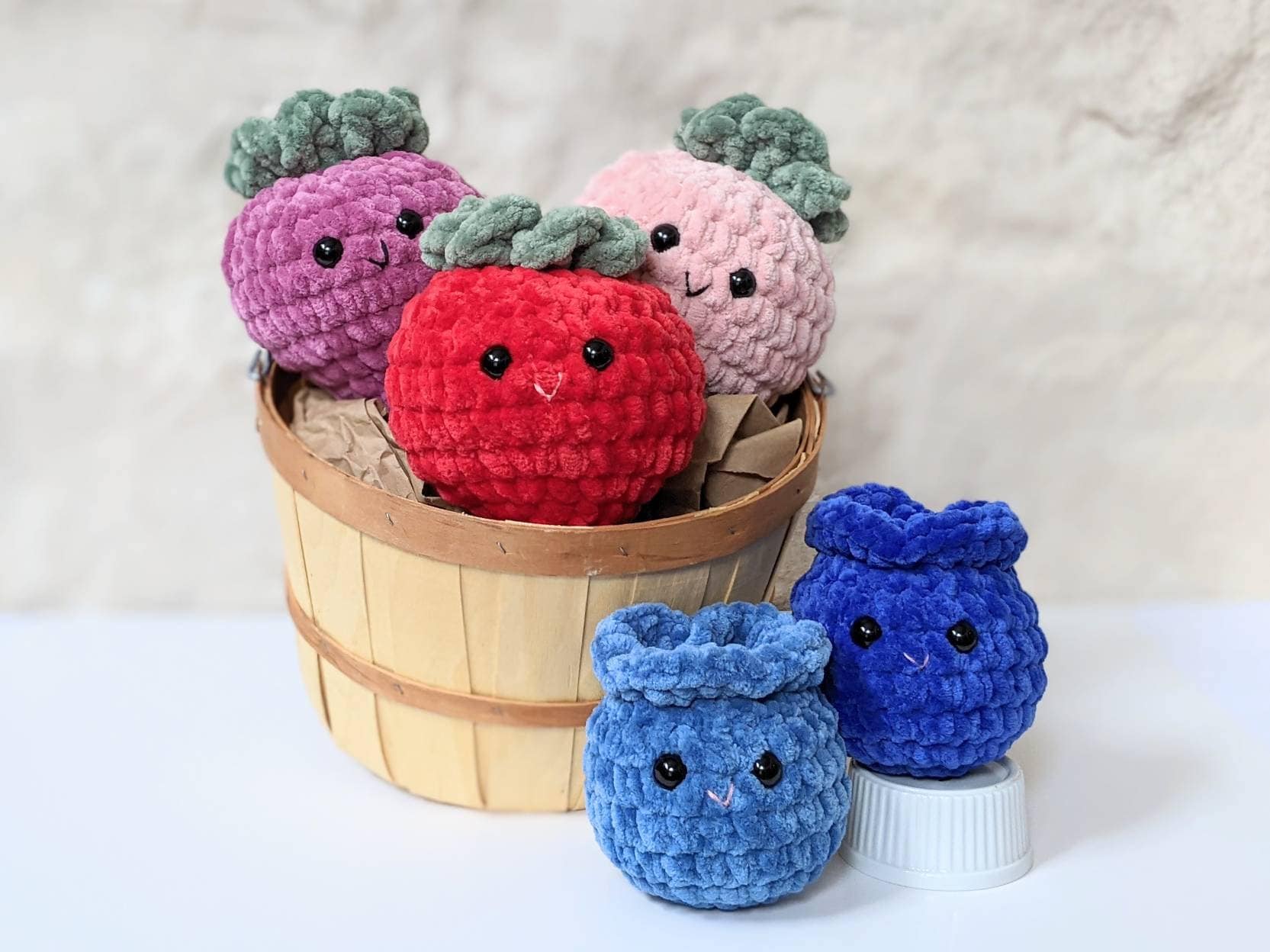 CROCHET PATTERN: Strawberry and Blueberry Amigurumi Play Food, Easy  Downloadable Beginner Crochet Pattern, Breakfast Kawaii Food -  Canada