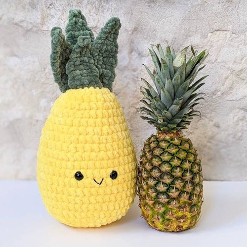 a plush pineapple