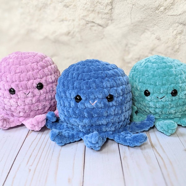 CROCHET PATTERN: Octopus Amigurumi Sea Creature, Downloadable Beginner Crochet Pattern