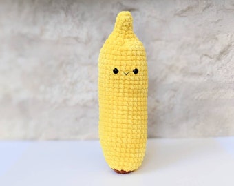 Crochet Banana Pattern: Easy Amigurumi, Beginner Friendly (Digital Download)