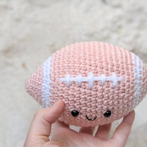 CROCHET PATTERN: Football Amigurumi Plush, Sports Lover Craft, Downloadable PDF Pattern image 8