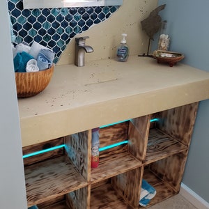 Minimalist Zero Depth Concrete Sink - Stylish Bathroom Upgrade