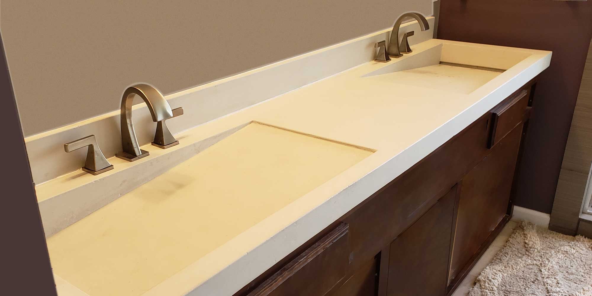 Lateral Ramp Sinks Bathroom Vanity Vanity Sink Double Etsy