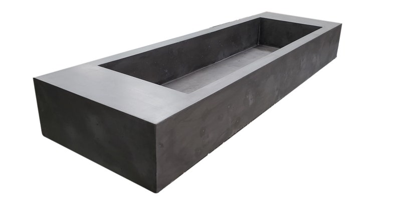 Trough Sink, Concrete Sink, Bathroom Vanity, Double Vanity, Floating Vanity image 8