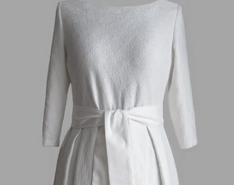 Wedding dress / wedding dress in creamy white