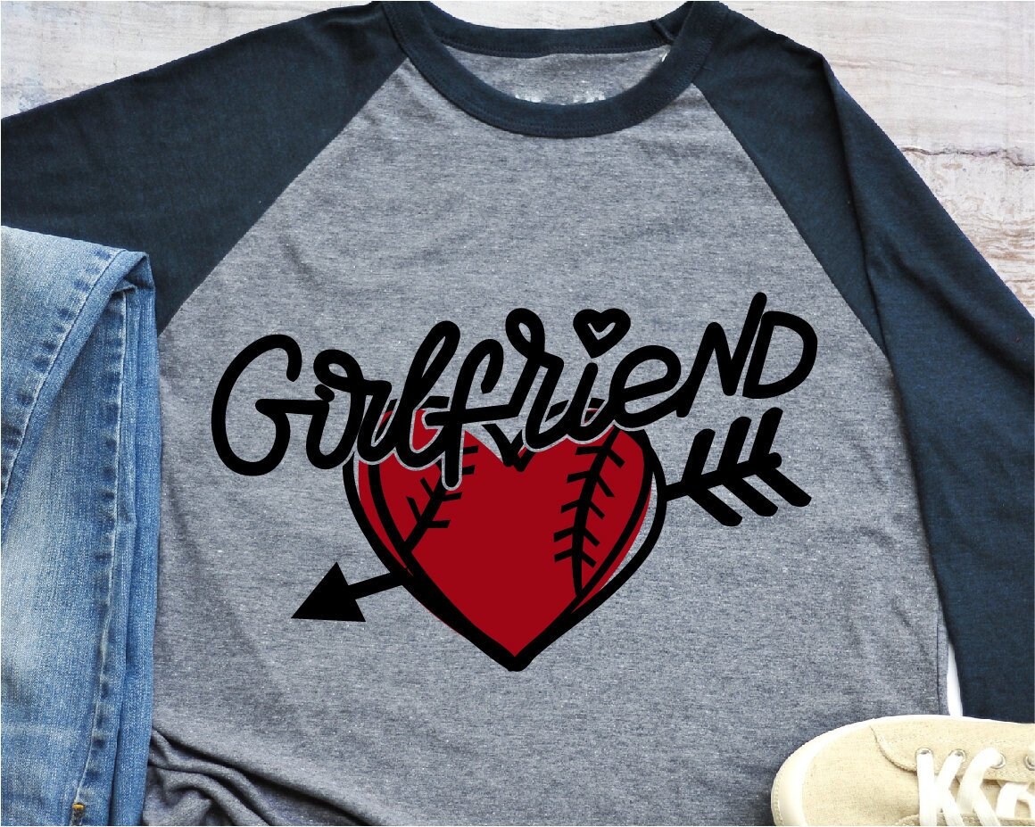 Download Baseball Girlfriend Girlfriend Svg Softball Svg Heart Svg Etsy