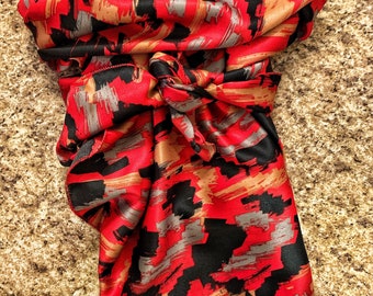 Wild Rag Red Camo Made by Wildwindrags