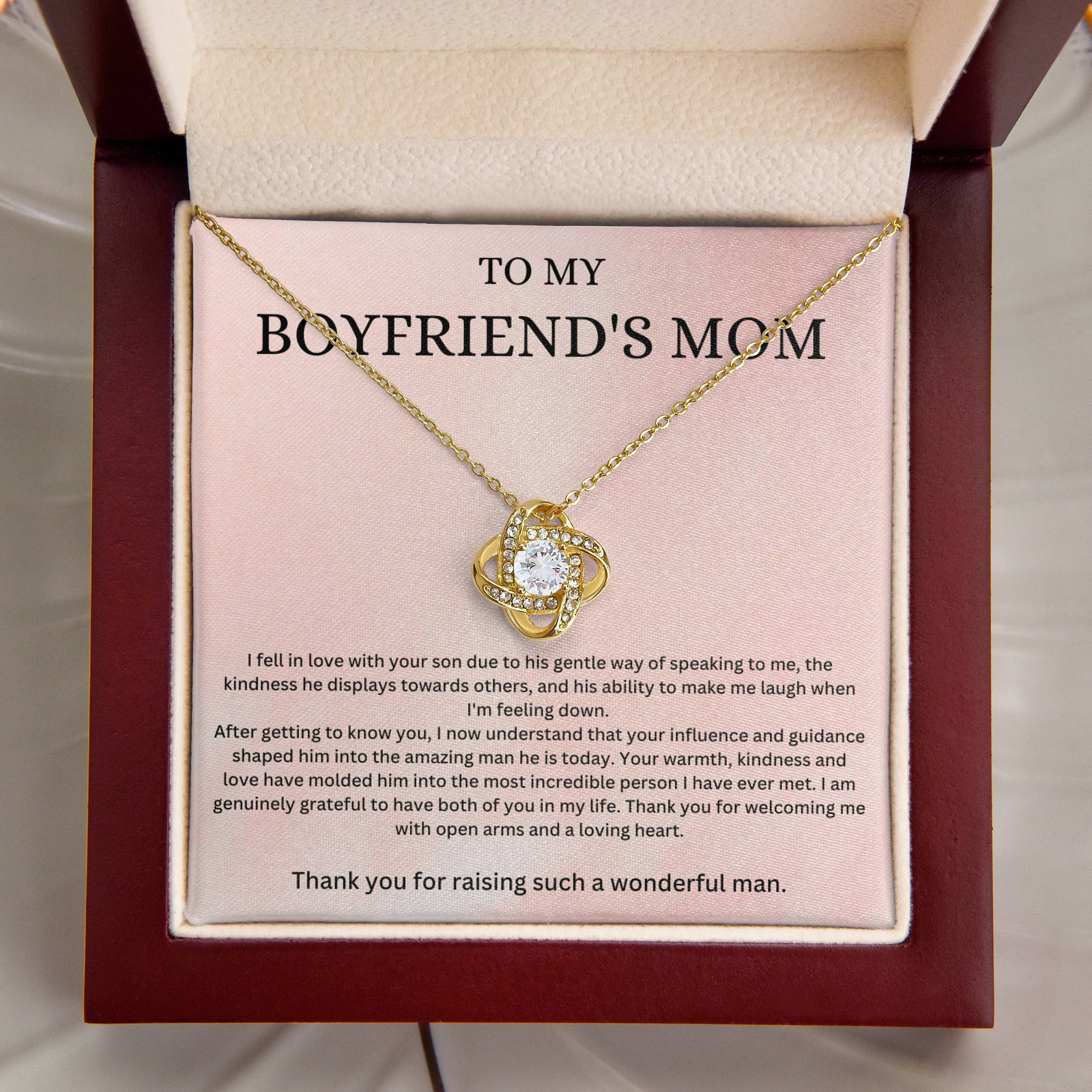 Boyfriends Mom Gift, Mother's Day Gifts for Boyfriends Mom, to My ...