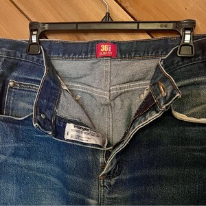 Vintage Wrangler 37MWZ Slim Fit Jeans, Size 35 image 10