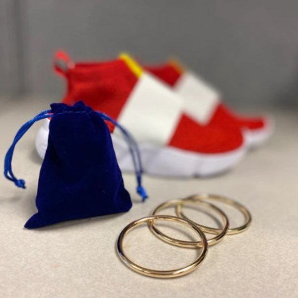 Adult - Sonic Speed Custom Cosplay Shoe With Magic Rings