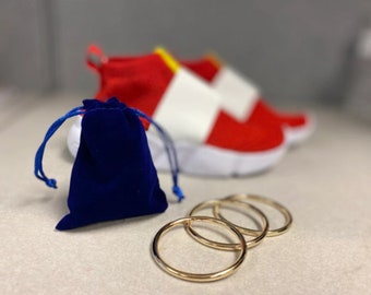 Kids - Sonic Speed Custom Cosplay Shoe With Magic Rings