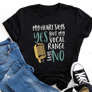 Funny Karaoke Musical Theatre T-shirt for Singers