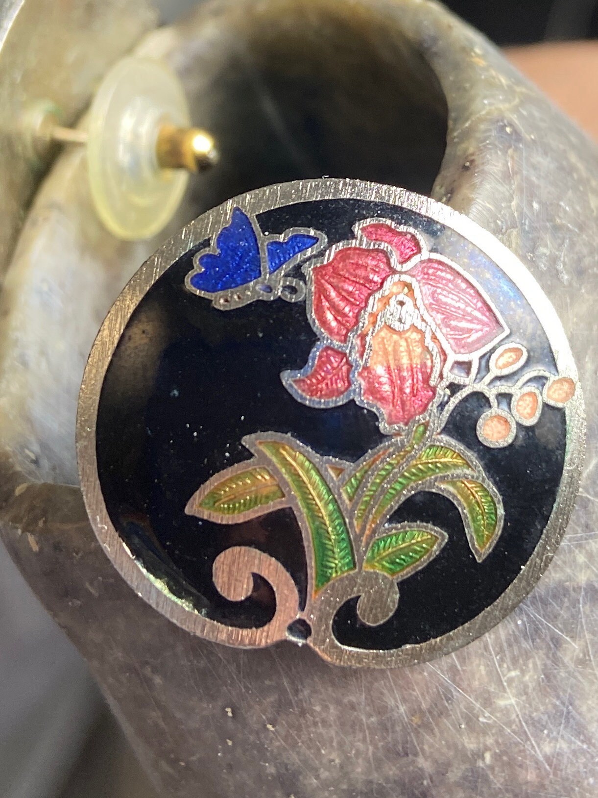 Curated visual reference: Deco Style Enamel Earrings Reference: Vintage Enamel Earrings Art Deco Style Beautiful Colors