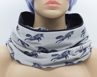 Loop scarf "Fuchswild"