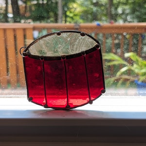 Christmas Sun Catcher - Drum