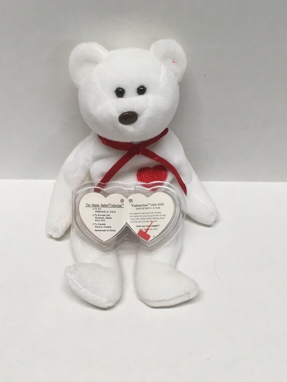 valentino misprint beanie baby