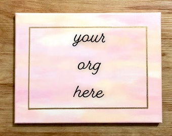 Sorority canvas | Etsy