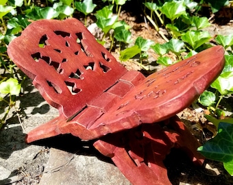 Carved Book Holder