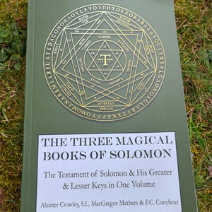 The Three Magical Books of Solomon, Crowley image 1