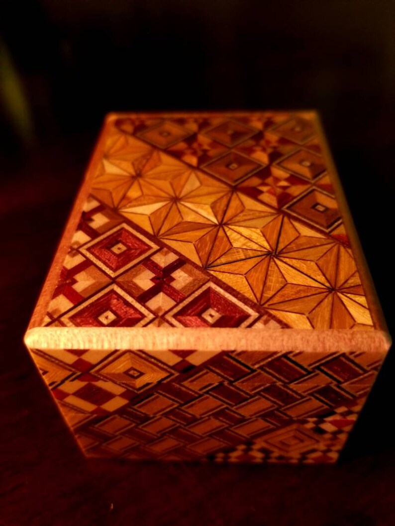 Japanese Puzzle Box 12 Steps Etsy