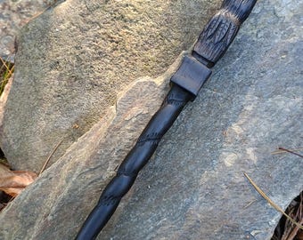 Bog Oak Wand, Poe's The Raven