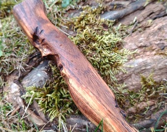 Wood Spirit Wand, Teak