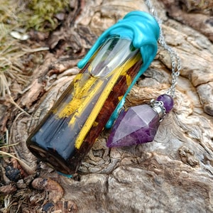 Glamoury/Charm Oil, Amethyst Amulet