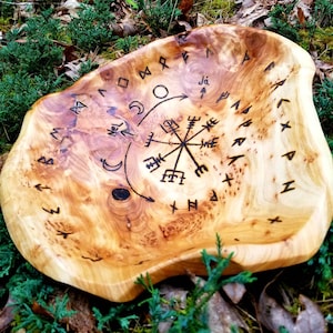 Runed Oracle Bowl, Elder Futhark